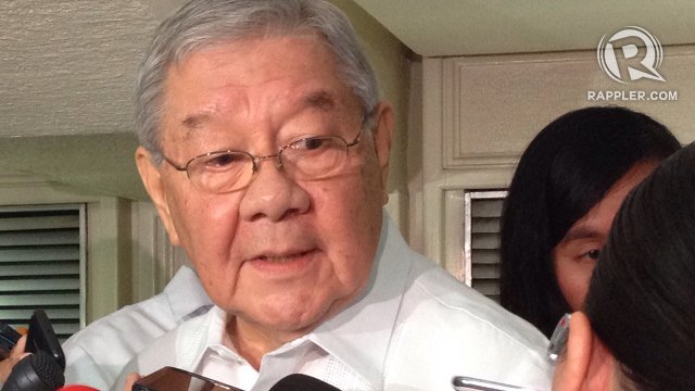 NO PROBE YET. Speaker Feliciano Belmonte Jr says Cagayan Rep Baby Aline Vargas-Alfonso called him on Friday, November 29, 2013 to explain her alleged involvement in the fake SARO case. Photo by Rappler
