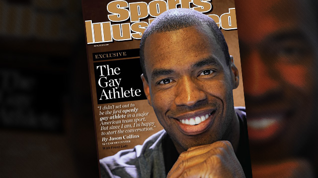 COMING OUT. "I'm a 34-year-old NBA center. I'm black. And I'm gay," says NBA center Jason Collins.