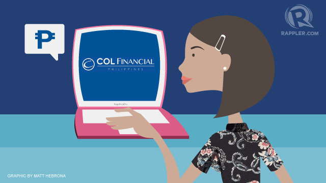 TRADING IN YOUR PAJAMAS. No need to head over to the trading floor or set up coffee meetings with your stockbroker. Trading online via the likes of COL Financial will make you your very own stockbroker. Graphic by Rappler/Matt Hebrona
