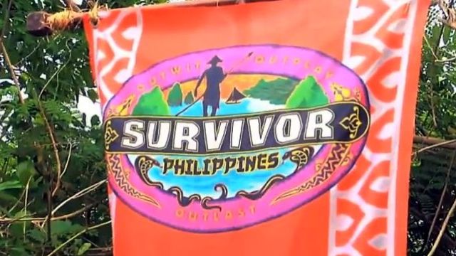 THE COLORFUL BANNER OF 'Survivor: Philippines' shot in Caramoan, Camarines Sur. Image from the 'Survivor: Philippines' Facebook page