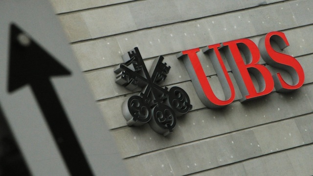 BANKING SECRECY SOON OUT. A file picture dated 24 January 2013 shows the logo of Swiss bank UBS, in Zurich, Switzerland. UBS is one of Switzerland's top banks. EPA/Steffen Schmidt
