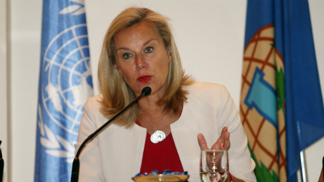 CHEMICAL WEAPONS. According to media reports, Sigrid Kaag, special representative overseeing the mission to eliminate chemical weapons in Syria, said that 92.5% of Syrian chemical stockpile has now been removed or destroyed. File photo from EPA/STR