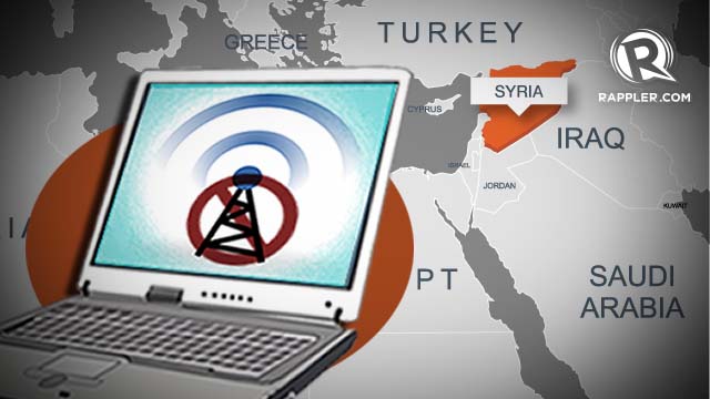 SYRIAN NET CUTOFF. The loss of Internet connectivity underscores increasing tensions in Syria.