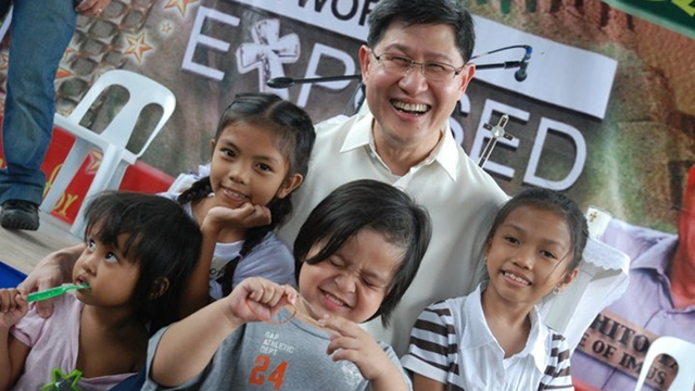 CHARISMATIC BISHOP. Manila Archbishop Luis Antonio Tagle is seen as deeply connected to the grassroots. Photo from Tagle's Facebook page