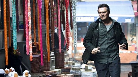 WITH 'TAKEN 2,' LIAM NEESON is now a certified blockbuster action star. Image from the 'Taken 2' Facebook page