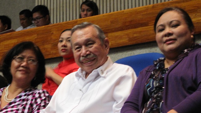 (From left) Rochit Tañedo of the Reproductive Health Advocacy Network, Former Health secretary Alberto Romualdez, UP College of Law Institute of Human Rights Director Elizabeth Aguiling-Pangalangan