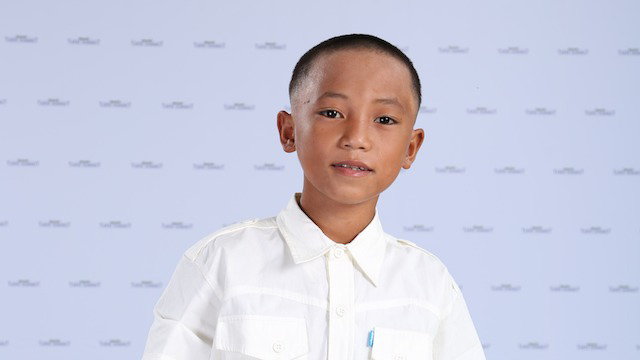 HOPE OF THE FUTURE. 12-year old Gustin Laude did not think twice on returning the huge amount of money he found while picking garbage. His honesty and truthfulness is proof of the Filipino people's good moral and strong character. Photo from TBWA.
