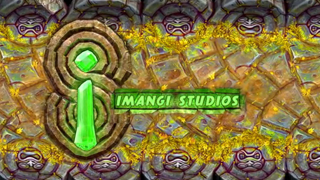 TEMPLE RUNNING. Imangi Studios has come out with a breakout game, with the download numbers to prove it. Screen Shot from YouTube Video.