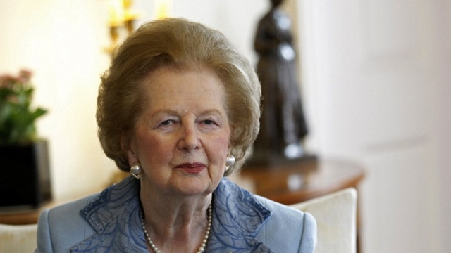 FORMIDABLE LEADER. The Palace hails the late British Prime Minister Margaret Thatcher as a formidable world leader. File AFP Photo/Suzanne Plunket/Pool 