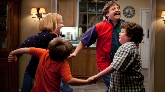 FAMILY GUY. Zach Galifianakis' Marty Huggins has the values but less of the political charisma