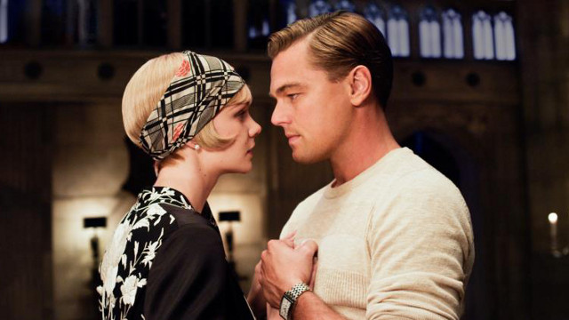 'THE GREAT GATSBY' 2013. Carey Mulligan as Daisy Buchanan and Leonardo DiCaprio as Jay Gatsby. Photo from the movie's Facebook page