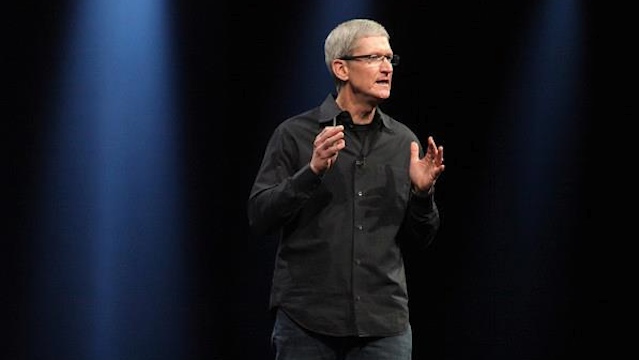 HIGH-END. Apple CEO Tim Cook says, "We never had an objective to sell a low-cost phone." File photo from Facebook