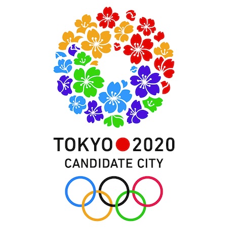 Logo courtesy Tokyo 2020 Bid Committee