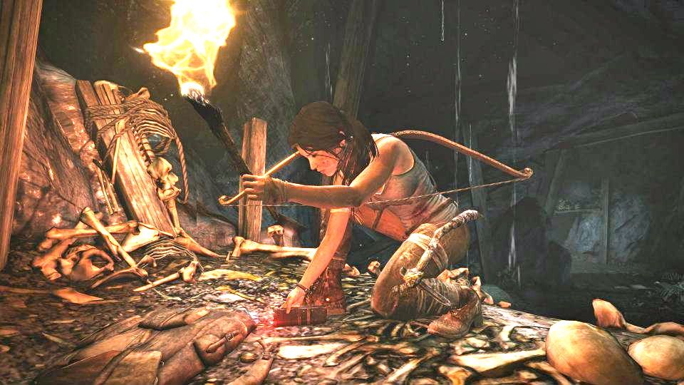 NO GLOSS, NO FLUFF. Tomb raiding is not as exciting as it sounds once Lara realizes it’s a grim prospect