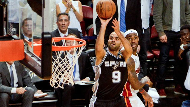 GAME-WINNER. Parker propelled the Spurs to victory. Photo from the San Antonio Spurs' Facebook page.