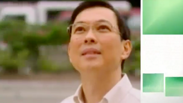 JOLLY ENTREPRENEUR. Jollibee head Tony Tan Caktiong is not only an ABAC representative, he is one of President Aquino's favorite businessmen. Screenshot from video.