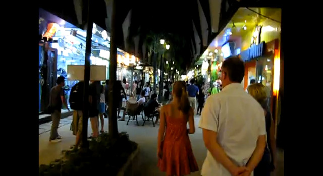 MUST BE THE AMBIANCE. Shopping in the Philippines is part of the experience. Screen grab from YouTube (triadland)