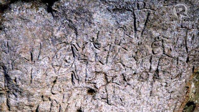 THE PETROGLYPHS. The Philippines’ oldest known artwork is at a rock shelter up in the mountains of Rizal