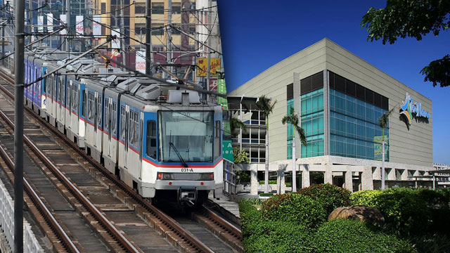 COMMON STATION. The DOTC eyes one bidding for the LRT 1 Cavite Extension Project and the proposed common station linking LRT and MRT. Photo courtesy of Trinoma Mall official Facebook page and AFP File/Noel Celis