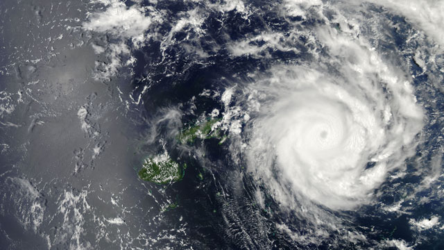 CYCLONE IAN. Cyclones are common in the Pacific during the November-April hurricane season. Satellite image from NASA