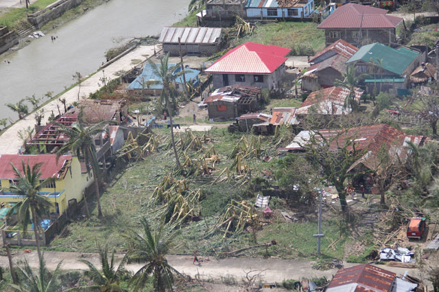 AURORA, Philippines - Photo released by the National Disaster Risk Reduction and Management Council (NDRRMC) shows areas affected by Typhoon Labuyo. Labuyo moved away from the Philippines on August 13, leaving four people dead and more than 36,000 displaced, the civil defense office said. Photo by NDRRMC/EPA