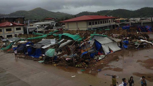 CALAMITY. Typhoon Yolanda's wrath in Coron, Palawan in November 2013. File photo from Office of the Mayor of Coron