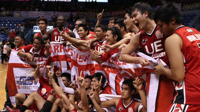 CHAMPS AGAIN. The Red Warriors completed a stirring run to the title. Photo from FilOil Flying V Sports Facebook page.
