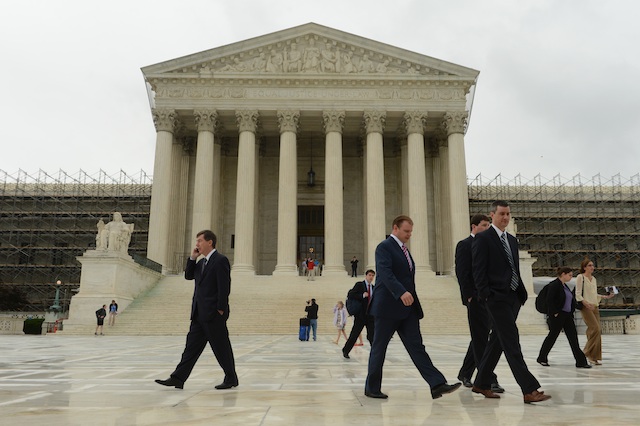The US Supreme Court in Washington DC, USA, 18 June 2012. EPA/Michael Reynolds