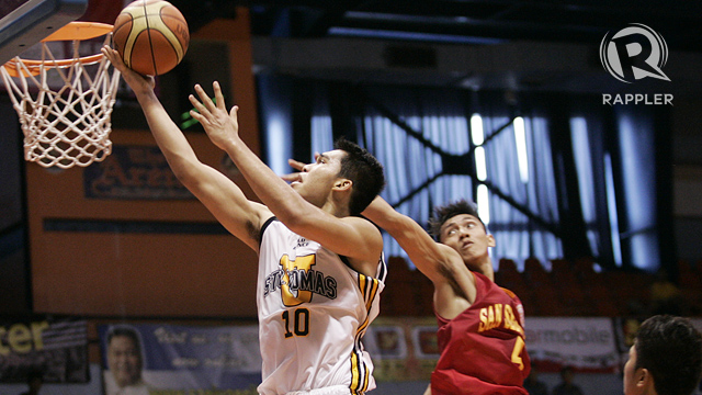 MARIANO SHINES. The forward delivered in the clutch for UST. Photo by Rappler/Josh Albelda.