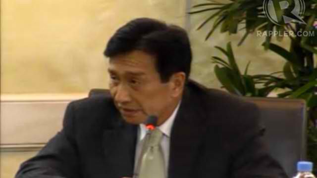 HE INHIBITED. Justice Presbitero Velasco Jr denies influencing the Supreme Court decision upholding the disqualification of his son's congressional rival. File photo