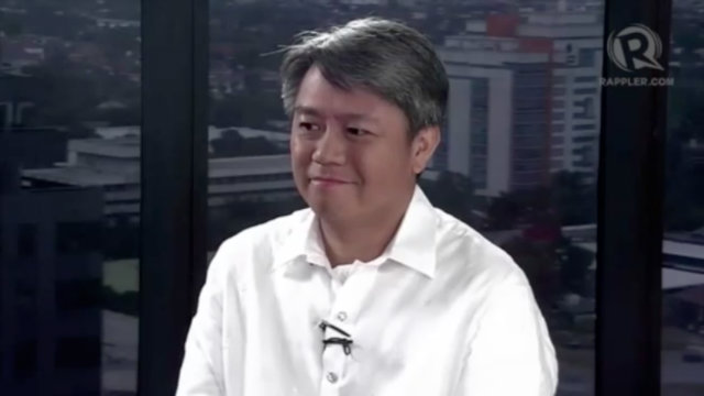 STILL THE HIGHEST PAID. The Commission on Audit (COA) revealed that GSIS President Robert G. Vergara is still the highest paid official in government in 2013. Screen grab from Vergara's #TalkThursday interview