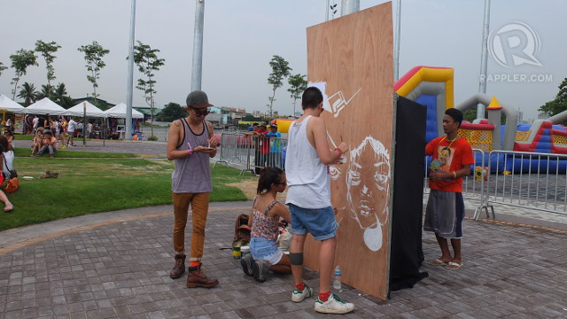 ARTISTS IN RESIDENCE. Artists create installation art on the grounds of Wanderland