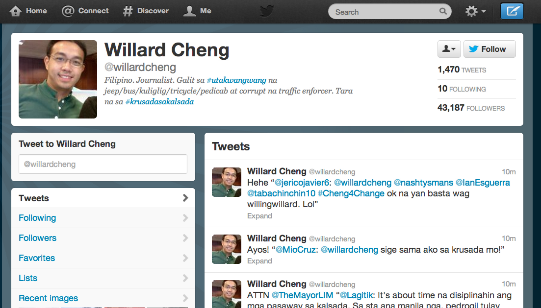 Willard Cheng dan kampanye anti-wangwangnya