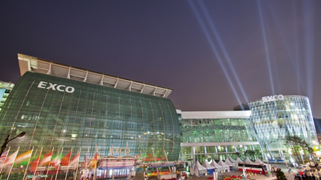 ENERGY MEET. The venue of the 22nd World Energy Congress in Daegu, South Korea. Image courtesy of the WEC official website