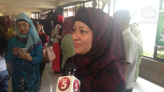 BASIC RIGHT. Anak Mindanao rep Sitti Turabin-Hataman says no one should be discriminated for their belief.