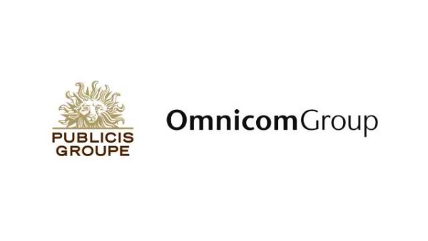 NEW NUMBER 1. The logos of French advertising group Publicis and US ad firm Omnicom. Rivals Publicis and Omnicom, leaders in the global advertising business, are merging to form the new world number one advertising industry. Logos courtesy of Publicis and Omnicom