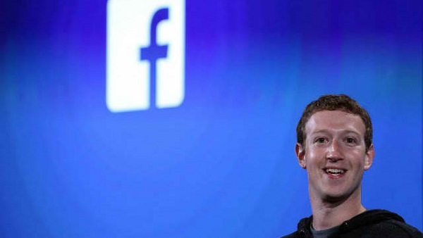 FIRST TIME. Facebook reaches and then exceeds its 2012 IPO price of $38 a share. File photo from AFP with Facebook co-founder Mark Zuckerberg
