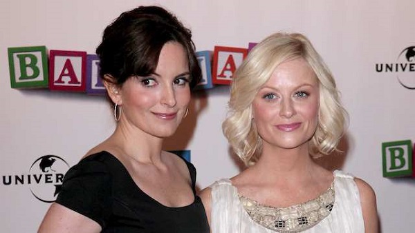 HOSTING THE GLOBES. In this file photo, US actresses Tina Fey (L) and Amy Poehler arrive for the premiere of their film 'Baby Mama' in New York, New York, USA, on 23 April 2008. EPA/Justin Lane