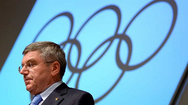 NEW OLYMPIC CHIEF. New International Olympic Committee (IOC) Thomas Bach at a press conference closing the 125th IOC session on September 10, 2013 in Buenos Aires, Argentina. AFP / Fabrice Coffrini