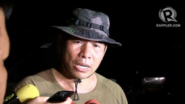 HOSTAGED?: Zamboanga City police chief Senior Supt Juan Chiquito Malayo