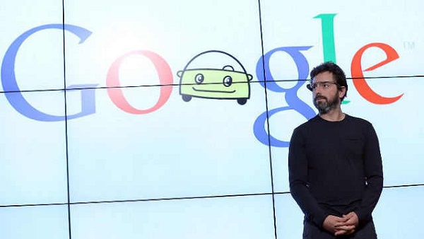 SPLITTING UP? Google co-founder Sergey Brin looks on during a news conference at Google headquarters on September 25, 2012 in Mountain View, California. Justin Sullivan/Getty Images/AFP