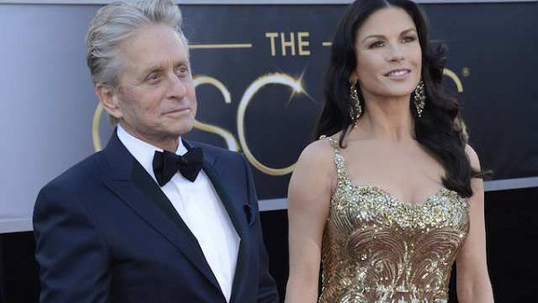 NOT A COUPLE ANYMORE? The file picture dated 24 February 2013 shows US actor Michael Douglas and his wife Welsh actress Catherine Zeta-Jones arriving for the 85th Academy Awards at the Dolby Theatre in Hollywood, California, USA. EPA/Mike Nelson