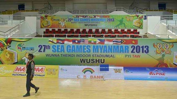 WELCOME TO MYANMAR. SEA Games host Myanmar welcomes athletes and hopes to interact with participating countries. File photo by Ye Aung Thu/AFP