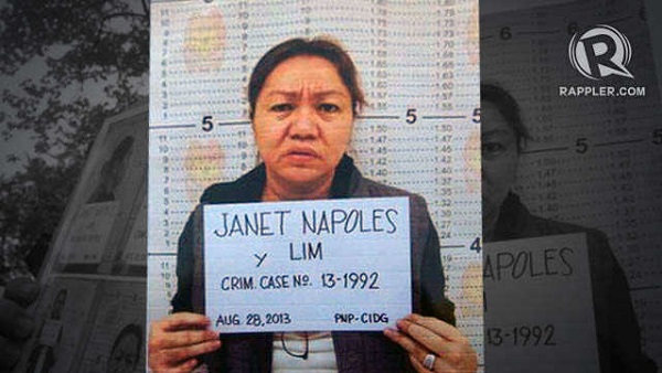 GUILTY OR NOT GUILTY? Janet Lim Napoles can face up to life imprisonment if found guilty. Graphic by Emil Mercado