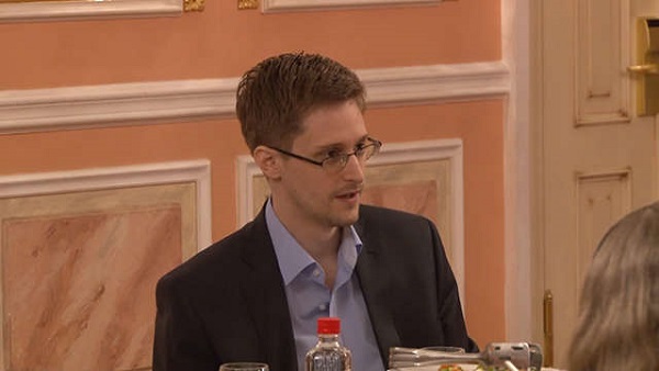 SURVEILLANCE LIMITS. Edward Snowden says indiscriminate spying is a 