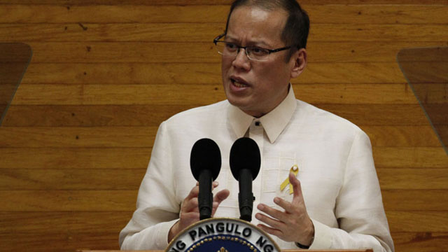 2011 SONA. In this file photo, President Benigno S. Aquino III delivers his 2nd State of the Nation Address (SONA) during the Joint Session of Congress at the Plenary Hall, House of Representatives Complex, Constitution Hills in Quezon City, July 25, 2011. Photo by Rey Baniquet, Malacañang Photo Bureau