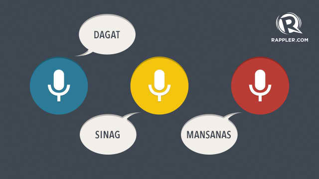 FILIPINO SEARCH. Google adds Filipino to its voice search repertoire.