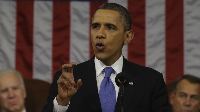 POLICY. President Barack Obama delivers the State of the Union Address in this file photo by AFP