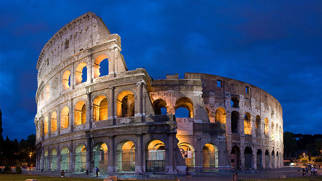 The Colosseum in Rome, Italy, 30 April 2007. Photo by David Iliff. License: CC-BY-SA 3.0 (via Wikipedia)