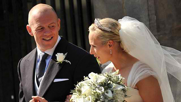 NEW YEAR BABY. England rugby player Mike Tindall and his wife Britain's Zara Phillips are expecting a baby in the New Year, Buckingham Palace announced. Zara is a cousin of Prince William. File AFP photo/Ben Stansall